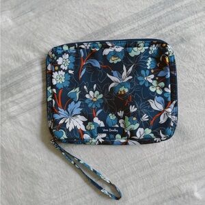 Vera Bradley Blue and White Floral Wristlet